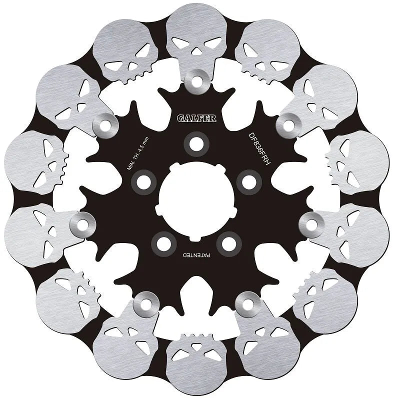 Harley-Davidson FLTR 1584 Road Glide [2010] - Floating brake disc Skull - Image 1