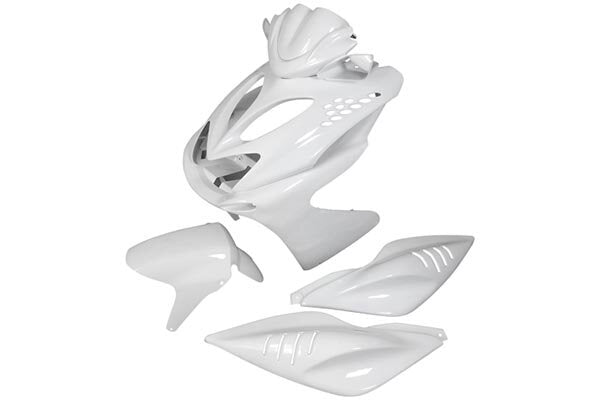 MBK Nitro 50 2T LC [2000–] - Verkleidungskit 7 Teile weiß