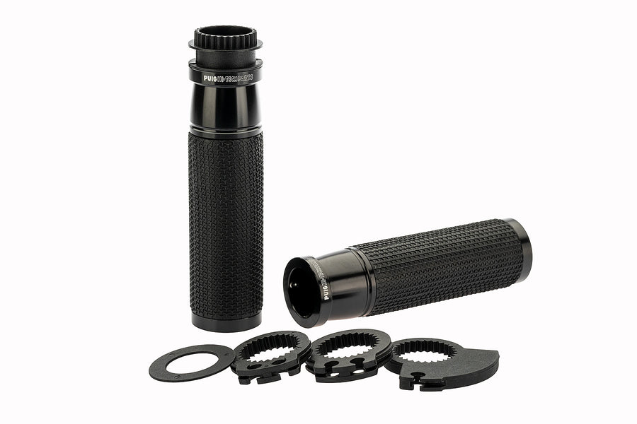 BMW F 900 R [2025] - PUIG Hi-Tech Ascent Grips | Black | PUIG 6326N