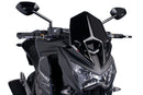 KAWASAKI Z 800 E [2016] - PUIG New Generation Sport Windshield | Black | PUIG 6401N