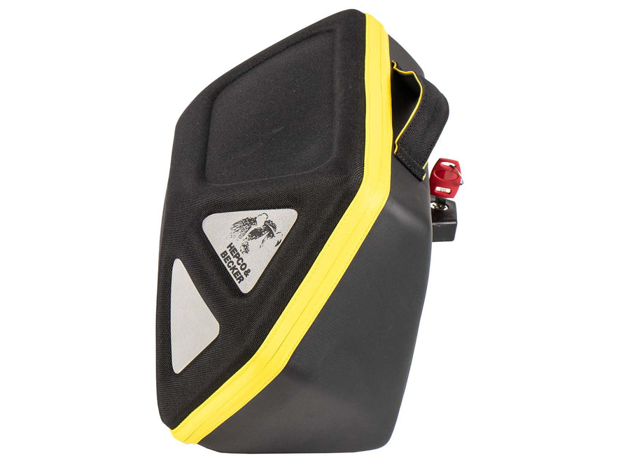 Motorcycle bag [Hepco & Becker] - Royster Speed ​​side bags yellow, set – C-Bow