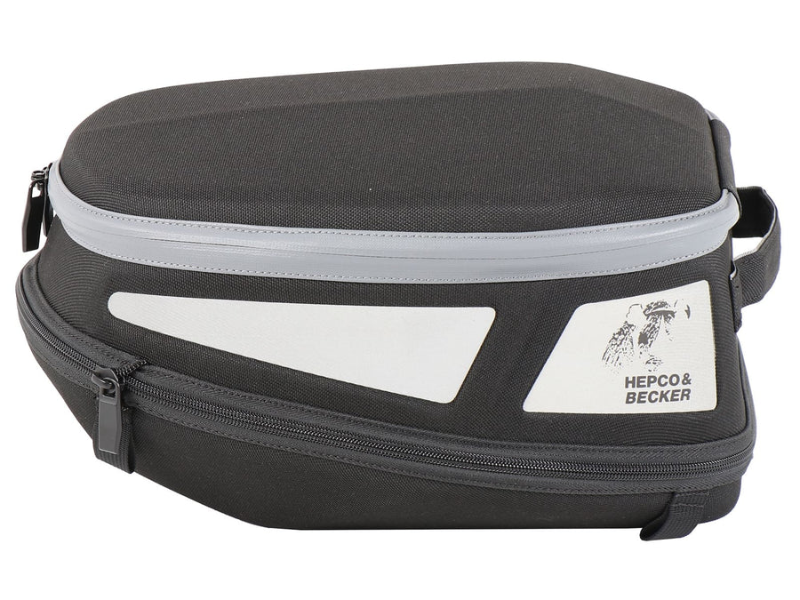 Hecktasche [Hepco & Becker] - Royster Rearbag Sport Hecktasche schwarz/grau inkl. Seatpad Basic – Seatpad