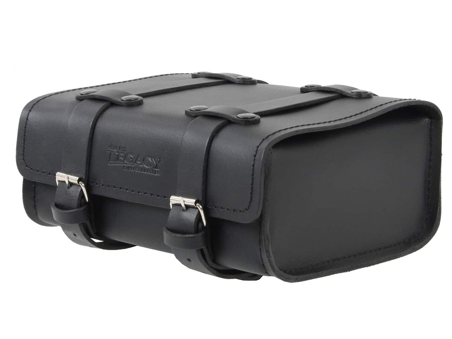 Hecktasche [Hepco & Becker] - Legacy Lederhecktasche - schwarz – Solorack