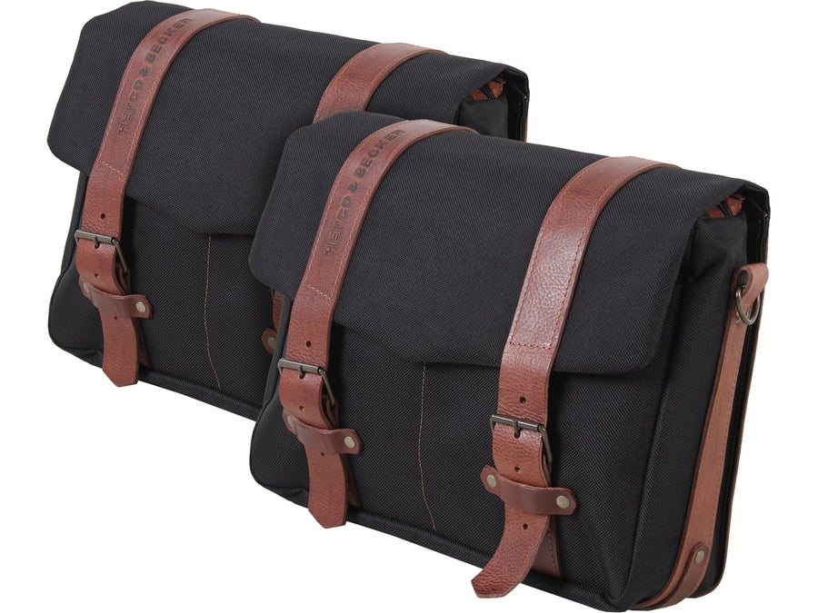 Motorcycle bag [Hepco & Becker] - Legacy briefcase C-Bow sand brown – C-Bow