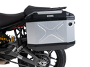 DUCATI Multistrada V2 [2025-2026] - Kofferträgerset Cutout schwarz inkl. Xplorer Cutout silber Kofferset