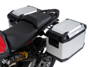 DUCATI Multistrada V2 [2025-2026] - Kofferträgerset Cutout schwarz inkl. Xplorer Cutout silber Kofferset