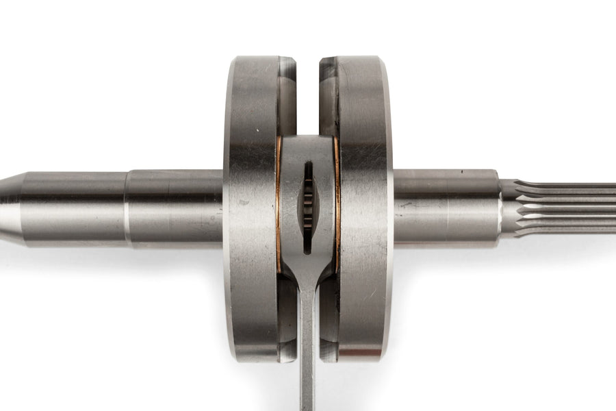 Aprilia SR Netscaper 50 2T LC - crankshaft R/T 44 mm stroke 90 mm connecting rod