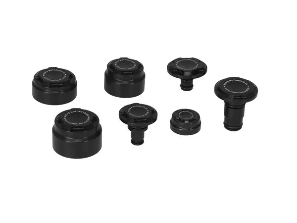 Harley Davidson Fxlrs [RICK'S MOTORCYCLES] - Complete Axle Cover Kit