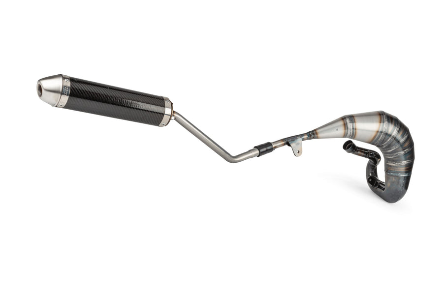 Beta RR Enduro 50 2T - Exhaust with Carbon ESD Enduro