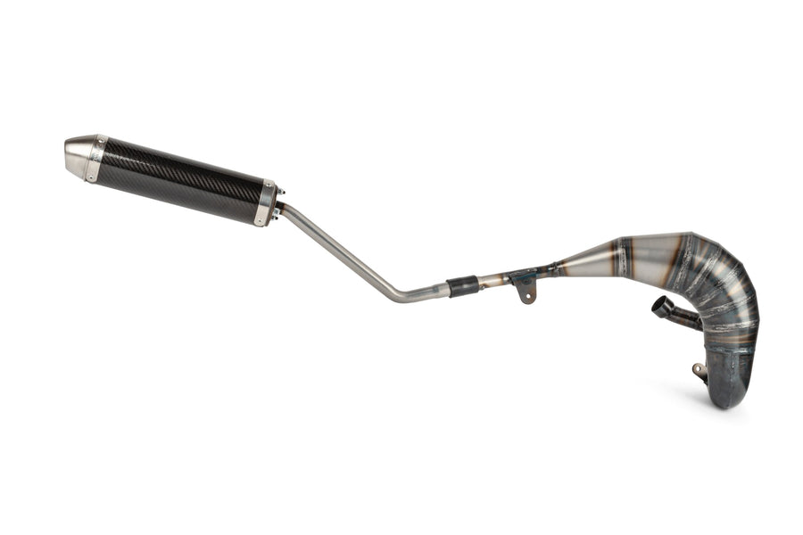 Beta RR Track 50 2T - Auspuff mit Carbon ESD Enduro