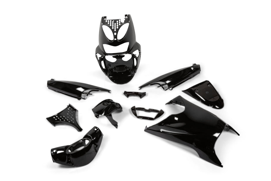 Aprilia SR Netscaper 50 2T LC - fairing kit 11 parts black