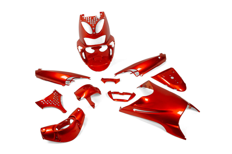 Aprilia SR Netscaper 50 2T LC - fairing kit 11 pieces orange