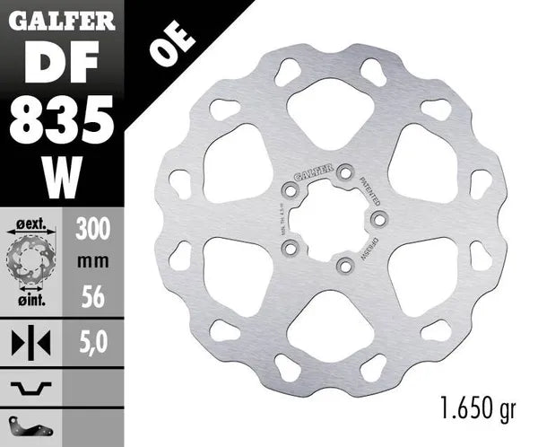 Harley-Davidson Xl 1200 Xs Forty Eight Special [2020] - Wave® brake disc - surface: silver, stainless steel - picture 4