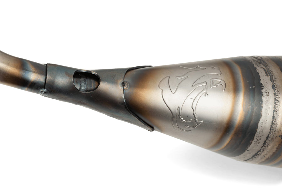 Beta RR-T SM 50 2T - Auspuff Racing Carbon 70/80cc