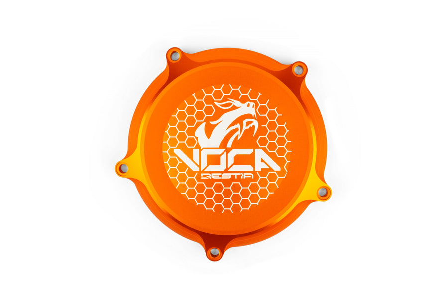 Fantic XM 50 2T - Kupplungsdeckel Schwarz Orange