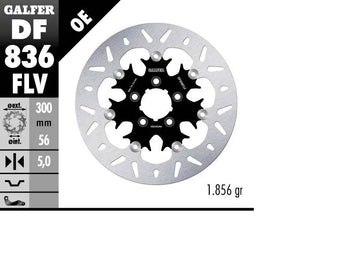 Harley-Davidson XL 883 N Sportster Iron [2021-2022] - Floating brake disc round - picture 2