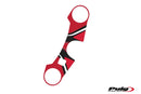 TRIUMPH BONNEVILLE T 120 BLACK [2025] - triple clamp protector | Red | PUIG 6936R