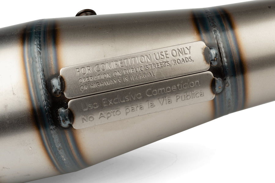 Aprilia SR Netscaper 50 2T LC - Exhaust C16 Orange