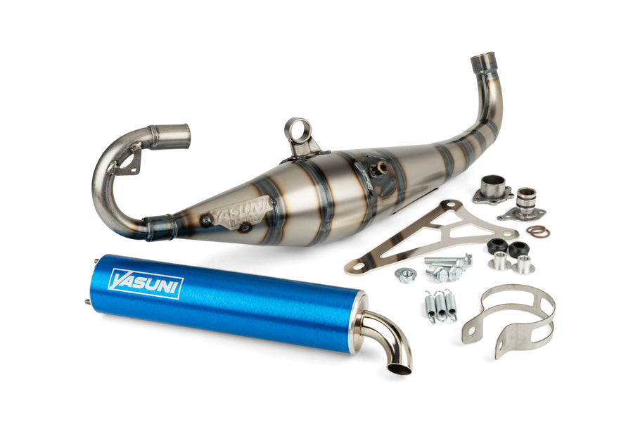 MBK MachG 50 2T LC [–2002] - Auspuff C21 Blau