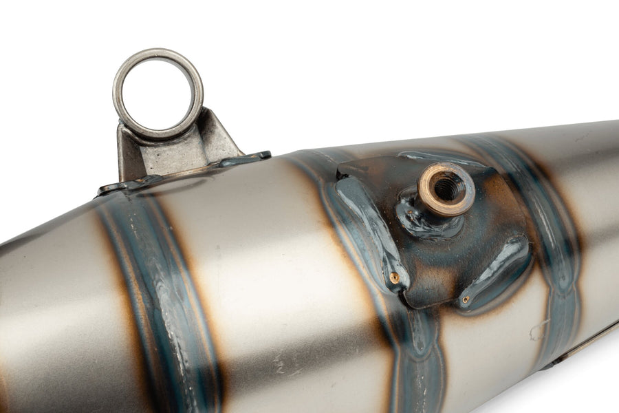 Aprilia SR Netscaper 50 2T LC - Exhaust C21 Red fortuna