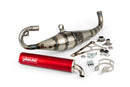 Aprilia SR Netscaper 50 2T LC - Exhaust C21 Red fortuna