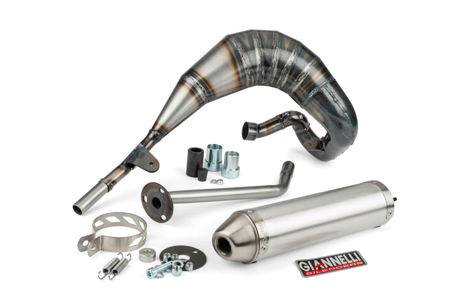 Beta RR Enduro 50 2T - Exhaust with aluminum ESD Enduro