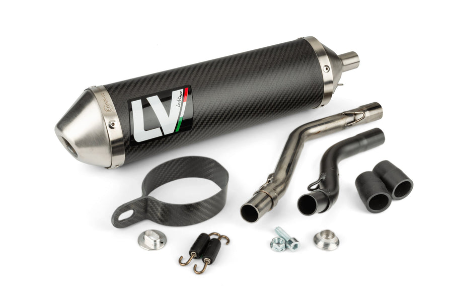 Fantic XE 50 2T - Rear silencer X-Fight Carbon