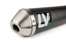 Fantic XE 50 2T - Rear silencer X-Fight Carbon