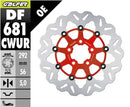 Harley-Davidson XL 883 R Roadster [2010-2013, 2014-2015] - Floating wave brake disc - Surface: red, silver, stainless steel - Image 1