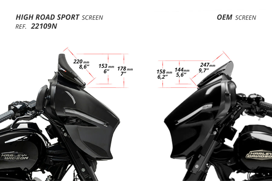 HARLEY DAVIDSON STREET GLIDE FLHX [2025] – High-Road Sport – Black