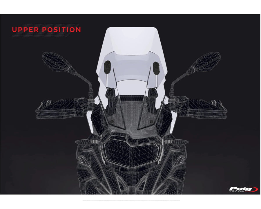 BMW F 750 GS [2024] – Adjustable windshield – heavily tinted