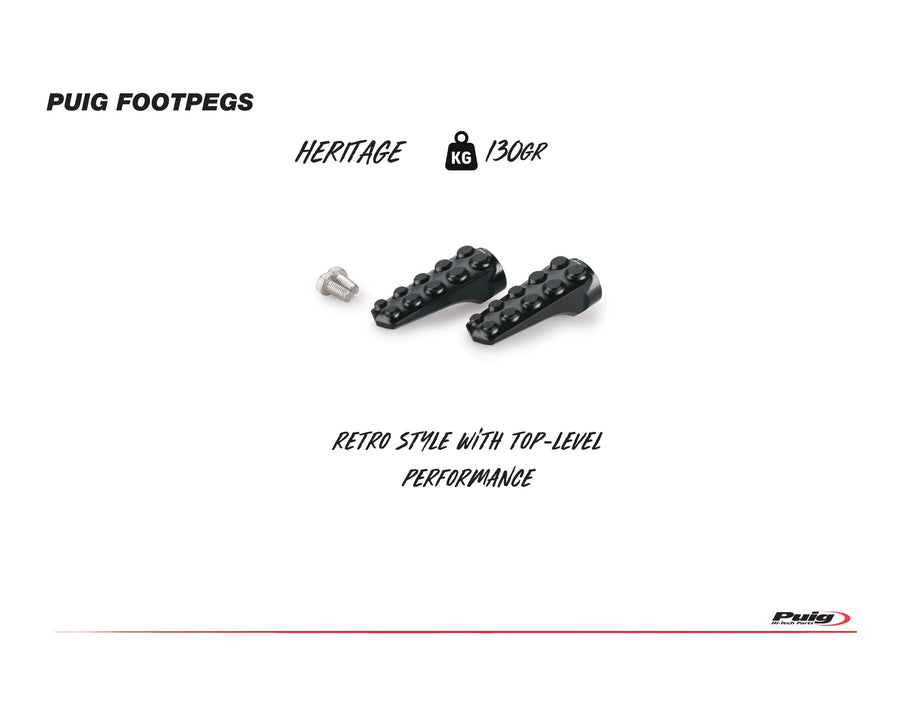 TRIUMPH TIGER 1200 ALPINE EDITION [2020] – Off-Road footrests – Black