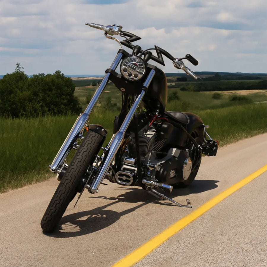 Harley-Davidson FXBR 1923 Softail Breakout 117 [2023] - Pedestal-Mount LED Adaptive 2 Scheinwerfer – Art.-Nr. 0555071 – Bild 5