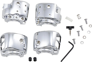 Harley-Davidson Low Rider S [Kuryakyn]-chrome-plated switch housing