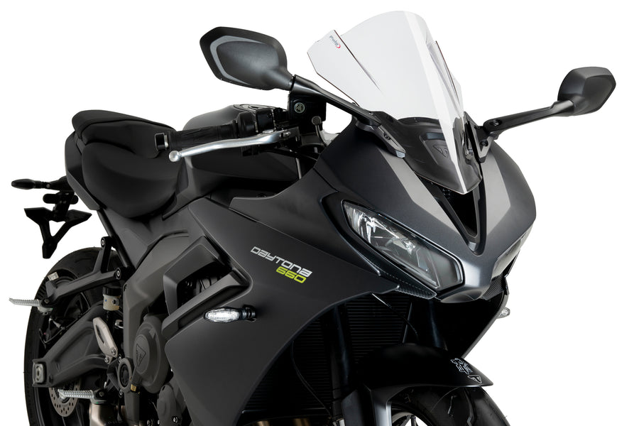 TRIUMPH DAYTONA 660 [2025] – Z-Racing Screen – Black