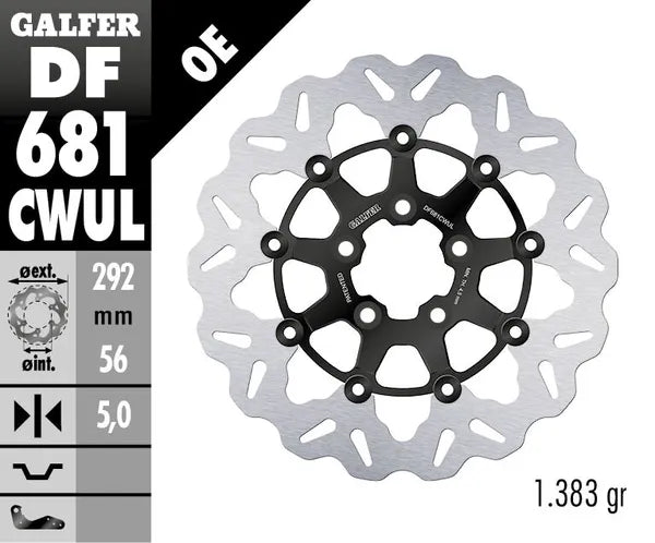 Harley-Davidson XL 1200 R Sportster Roadster [2008] - brake discs - surface: black, silver - picture 4