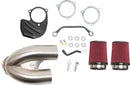 Harley-Davidson FLFBS 1923 Softail Fat Boy 117 [2025] - Tuned Induction Luftfilterkit – Oberfläche: Silber – Bild 11