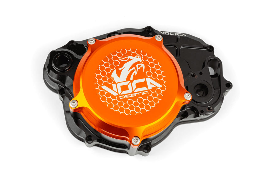 Beta RR Enduro 50 2T - Kupplungsdeckel Schwarz Orange