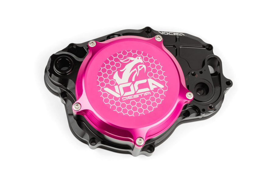 Beta RR Enduro 50 2T - Kupplungsdeckel Schwarz Pink