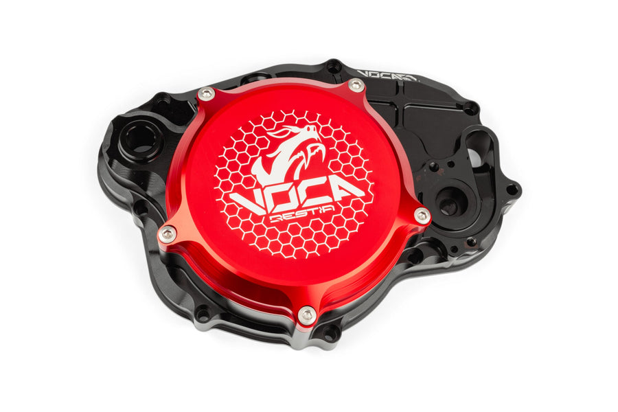 Generic Trigger X-Enduro 50 2T AM6 - Kupplungsdeckel Schwarz Rot