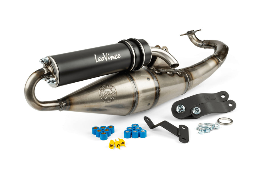 Aprilia SR Netscaper 50 2T LC - Exhaust Handmade TT Black Edition
