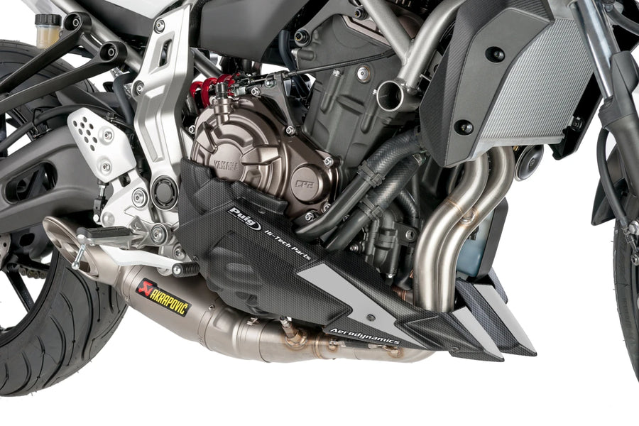 YAMAHA MT-07 MOTO CAGE [2017] – Front Spoiler – Matte Black