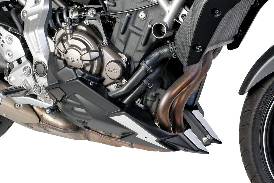 YAMAHA MT-07 MOTO CAGE [2017] - Front spoiler | Matt black | PUIG 7022J