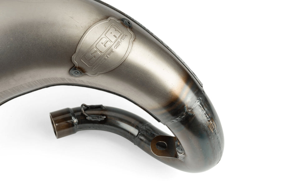 Rieju MRT SM 50 2T - Auspuff Handmade Cross 50-70 blau
