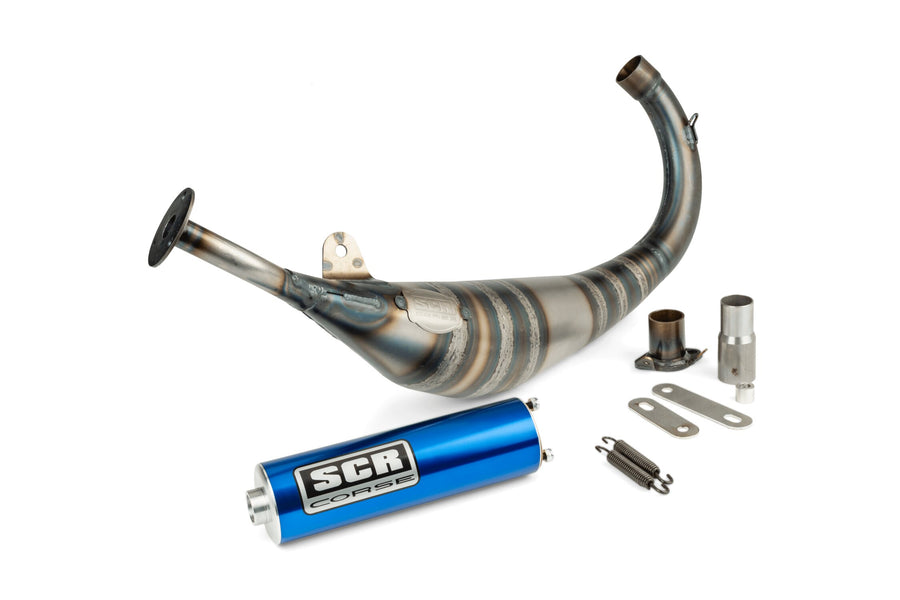 Beta RR-T SM 50 2T - Auspuff Racing Line 70 80 Blau