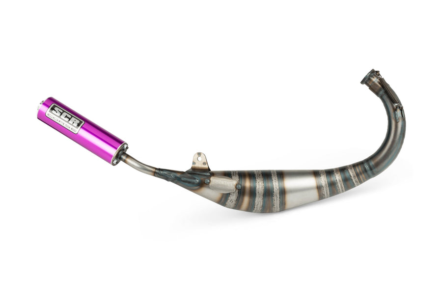 Generic Trigger X-Enduro 50 2T AM6 - Auspuff Racing Line 70 80 Lila