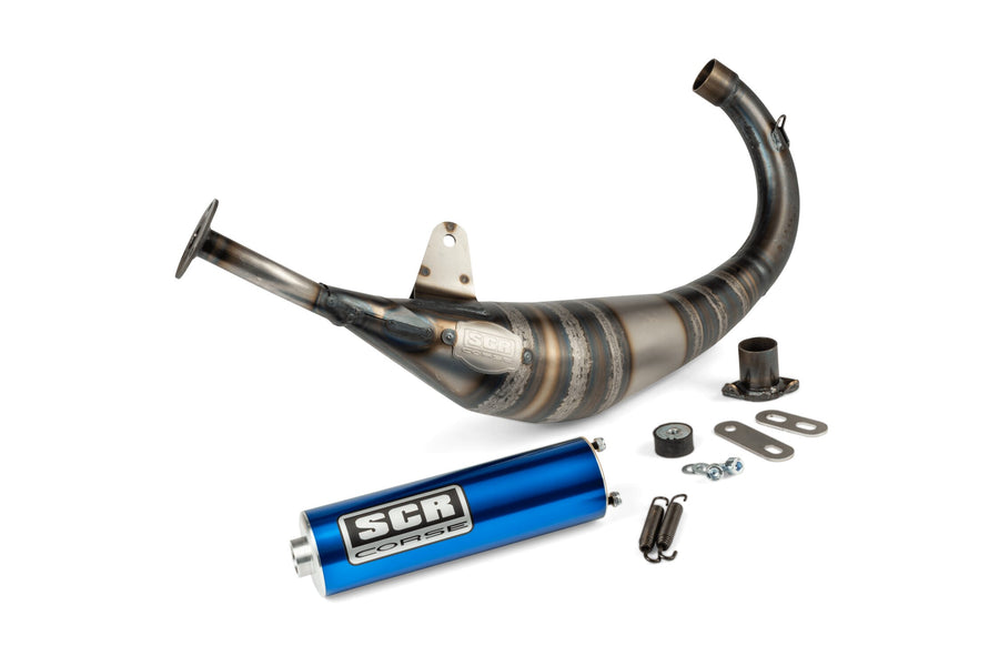 Aprilia SX 50 2T - Auspuff Racing Line 70 80 Blau