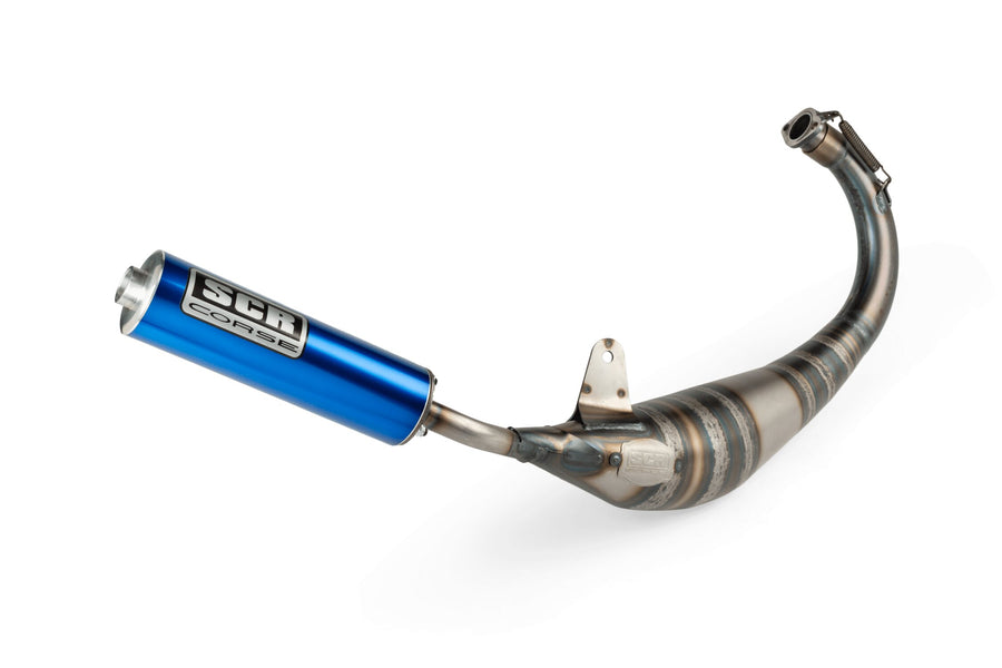 Aprilia RX 50 2T D50B1 [2006–] - Exhaust Racing Line 70 80 Blue