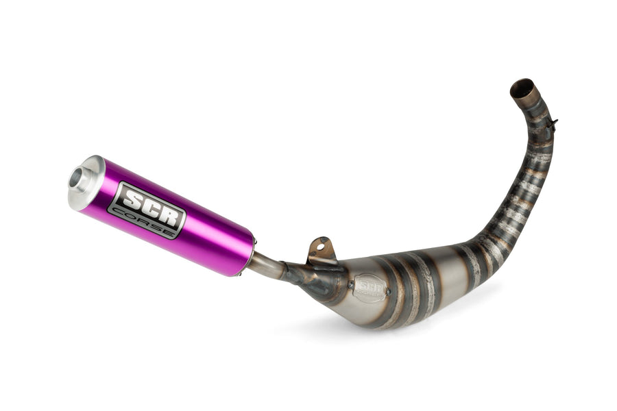 Derbi Senda DRD Racing SM 50 2T D50B0 [2012–] - Auspuff Racing Line 80 90 Lila