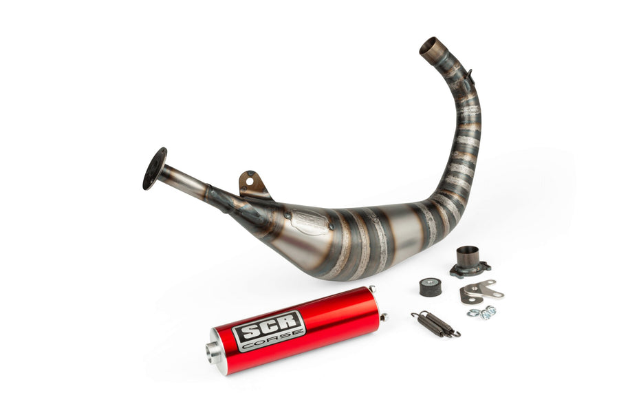 Aprilia SX Factory 50 2T - Auspuff Racing Line 80 90 Rot